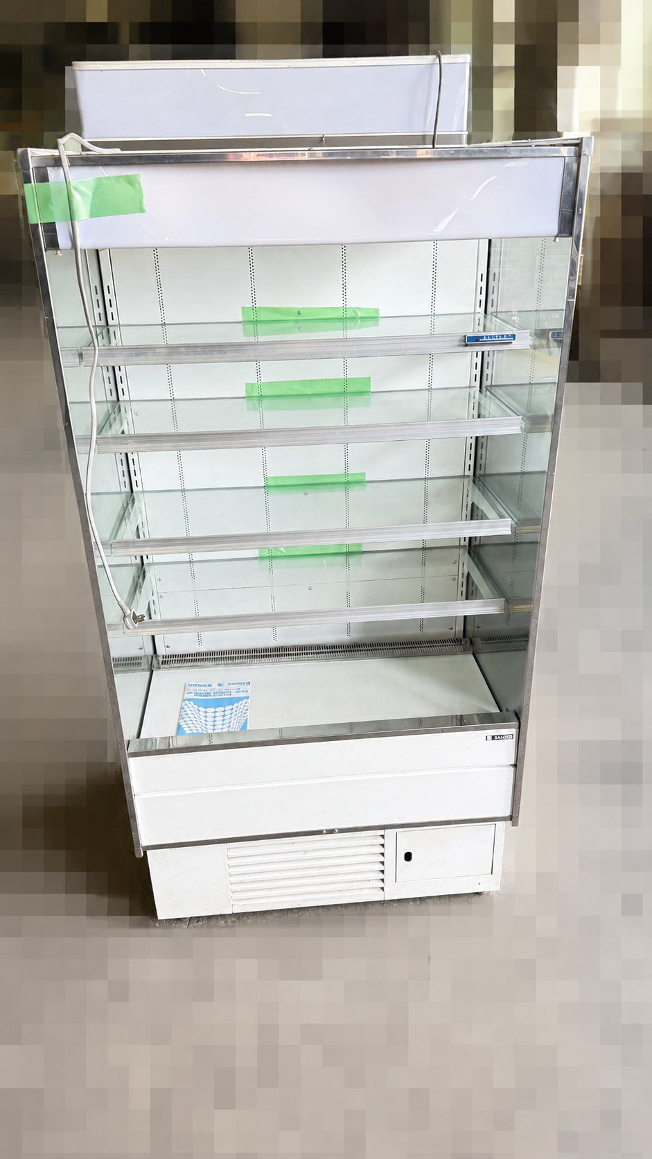 業務用オープン冷蔵ショーケース 多段棚 店舗厨房機器 買取